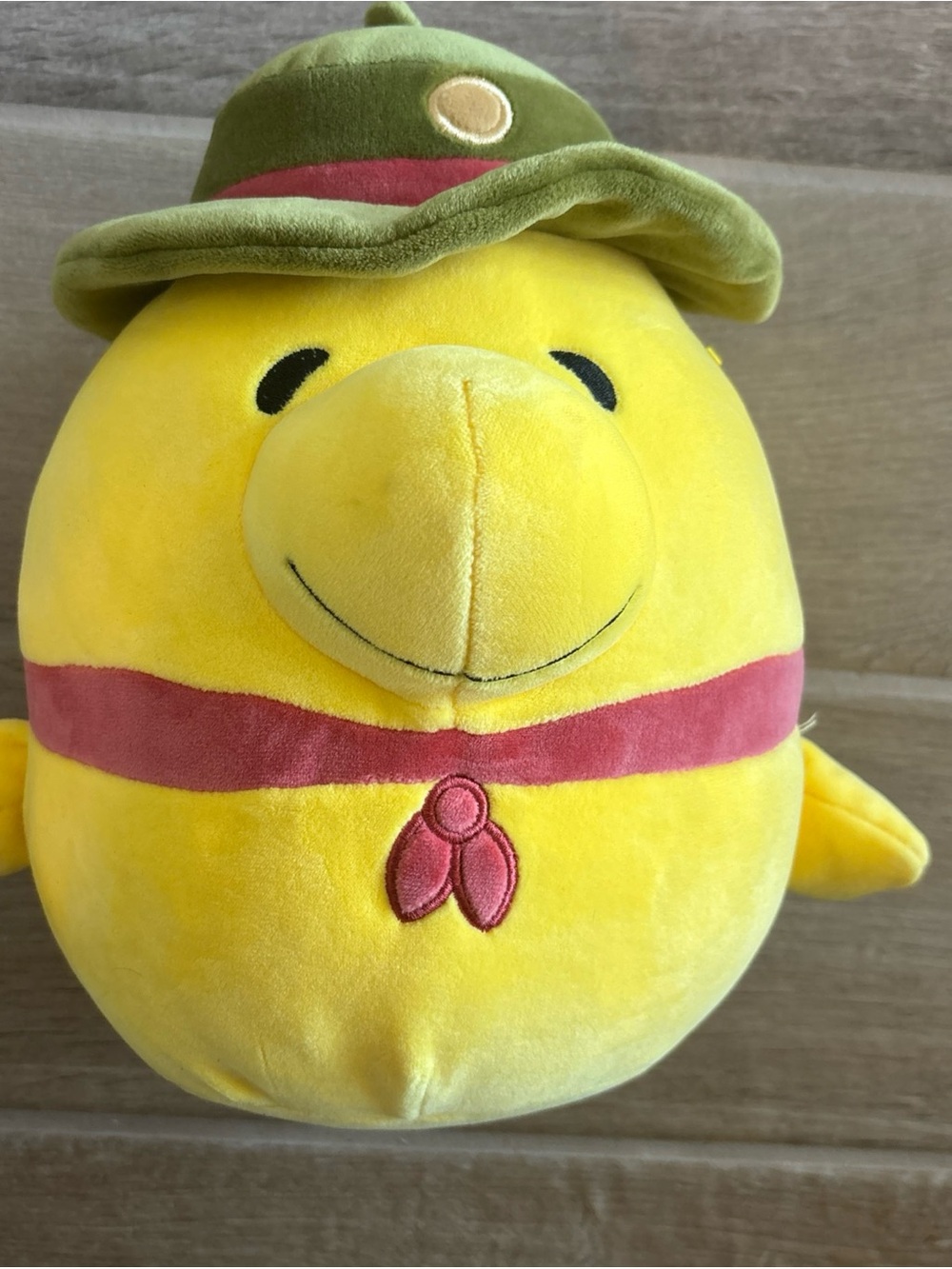Squishmallows PEANUTS Woodstock 10” Camp Yellow Plush  Beagle Scout